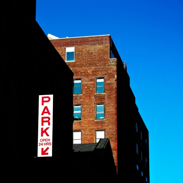 Photograph Sumesh Senan Parking Advertisement on One Eyeland